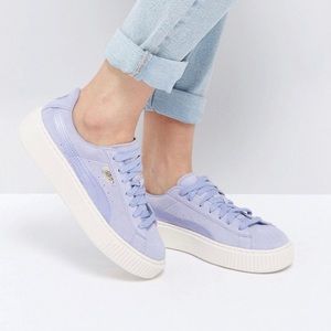 Suede Purple Women Puma sneakers